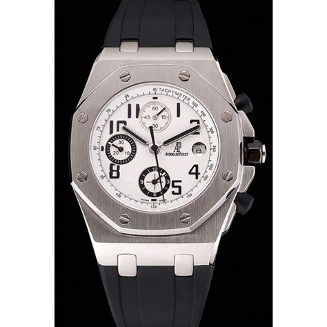 cinturino in gomma audemars piguet|Cinturino gomma bianco Audemars Piguet Royal Oak 2418mm .